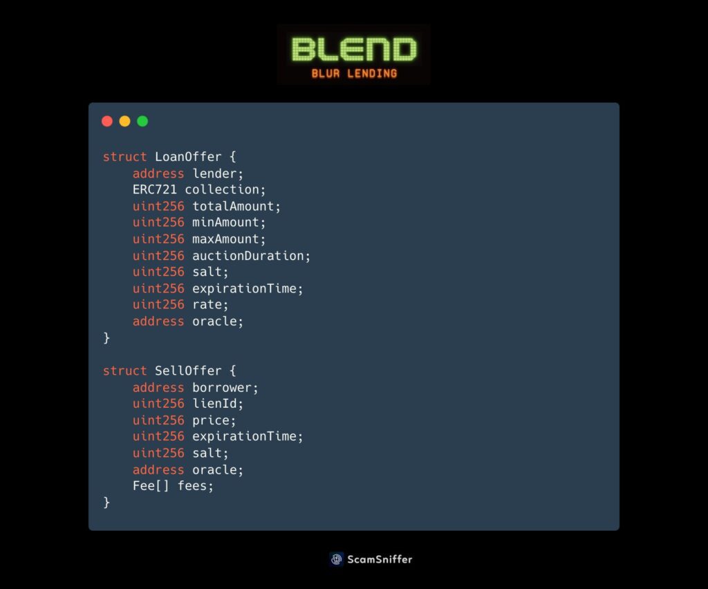 Potential Phishing Exploits in the Blur's Blend Protocol