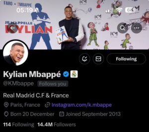 Kylian Mbappe’s Hacked Twitter Promotes Fake Token, MBAPPE