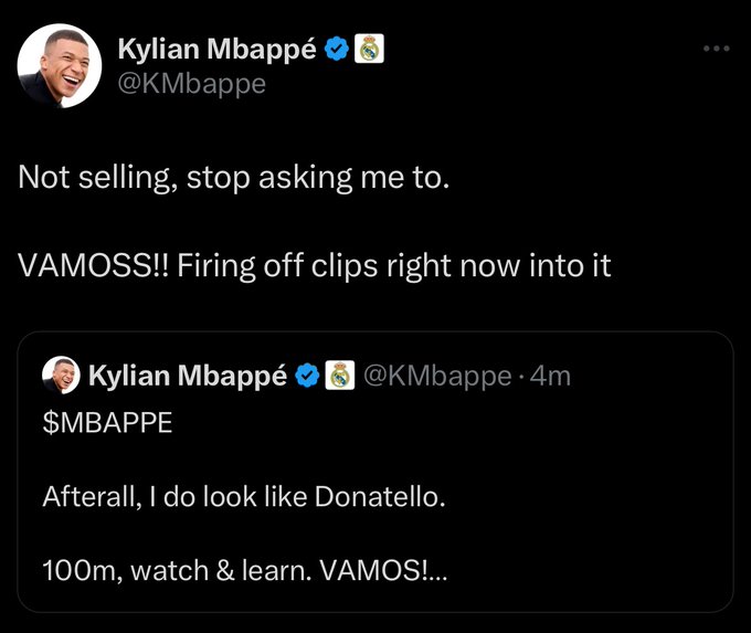 Kylian Mbappe $MBAPPE